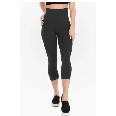 Belly Bandit Mother Tucker Capri Leggings Black Size Small Compression